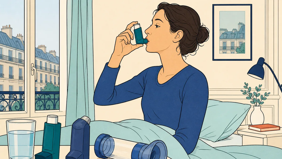 Inhalateurs : le bleu marche très bien, et c'est exactement le problème